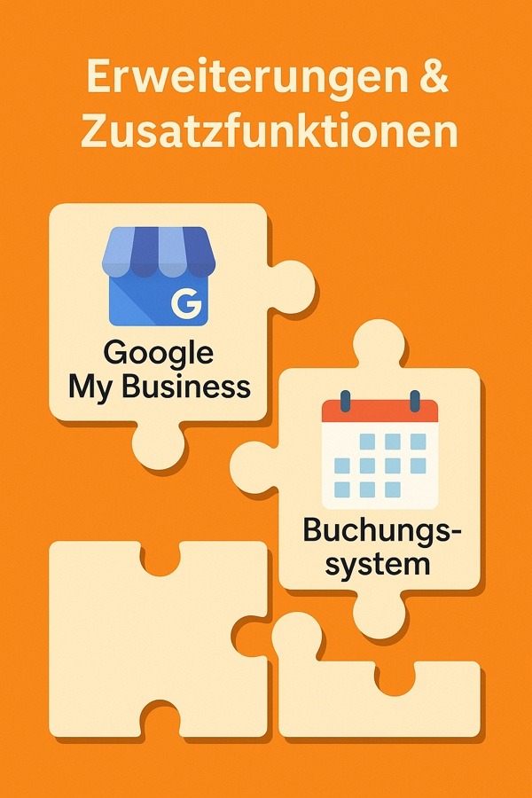 Darstellung der Zusatzoptionen
